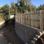 Brick wall installation