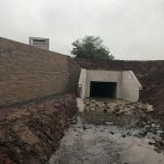 Concrete bridge drainage