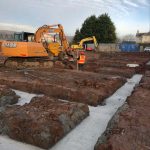 Concrete foundation installation